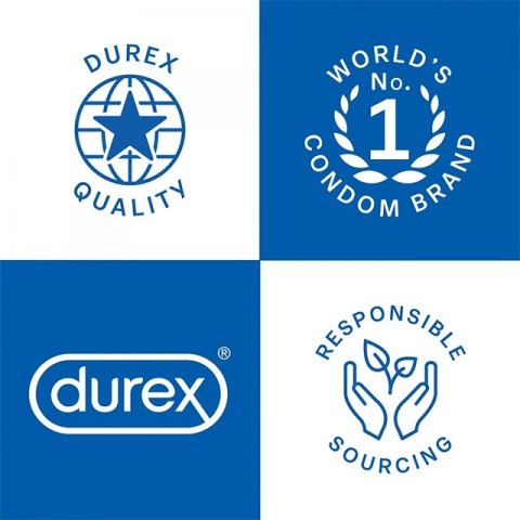 Durex Originals Extra Safe 12 szt. prezerwatywy, szerokość 56 mm
