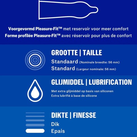 Durex Originals Extra Safe 20 szt. prezerwatywy powiększona grubość