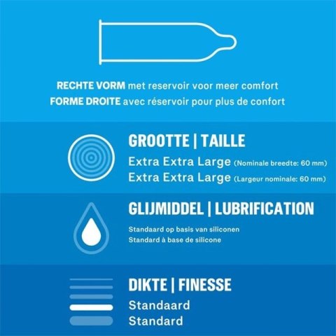 Durex Originals XXL 12 szt. - prezerwatywy powiększony rozmiar