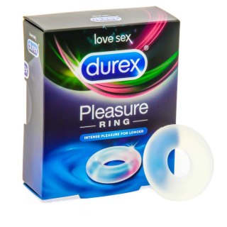 Durex Pleasure Ring silikonowy pierścień komfortowy, wielokrotnego użytku