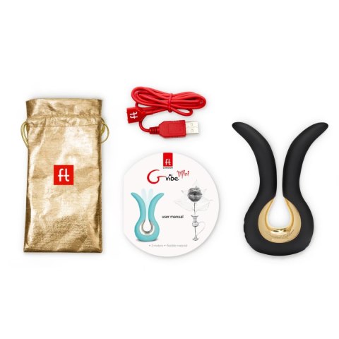 Fun Toys Gvibe Mini Gold - kompaktowy model, 2 silniki, wodoodporny