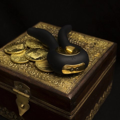 Fun Toys Gvibe Mini Gold - kompaktowy model, 2 silniki, wodoodporny