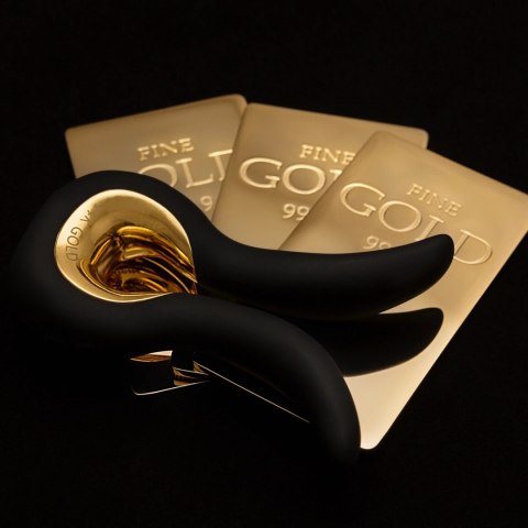 Fun Toys Gvibe Mini Gold - kompaktowy model, 2 silniki, wodoodporny