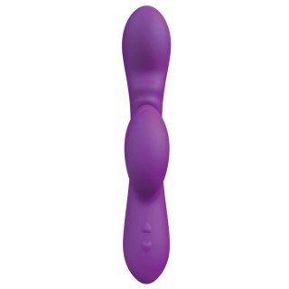 Kama Sutra Rhythm Lavani Purple - model z 3 silnikami, wodoodporny