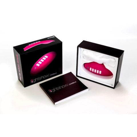 OhMiBod Lightshow - muzyczny masażer z LED, Bluetooth i WiFi, silikon