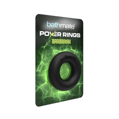 Bathmate Power Rings Barbarian - wytrzymały anatomiczny pierścień TPE/TPR