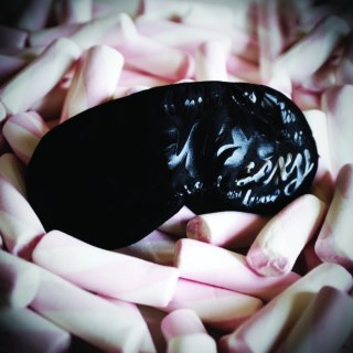 Bijoux Indiscrets Blind Passion Mask satynowa opaska na oczy czarna