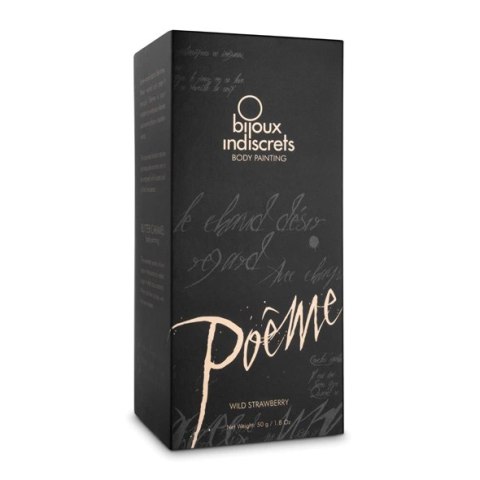 Bijoux Indiscrets Poeme Wild Strawberry pisak do ciała 50ml truskawka