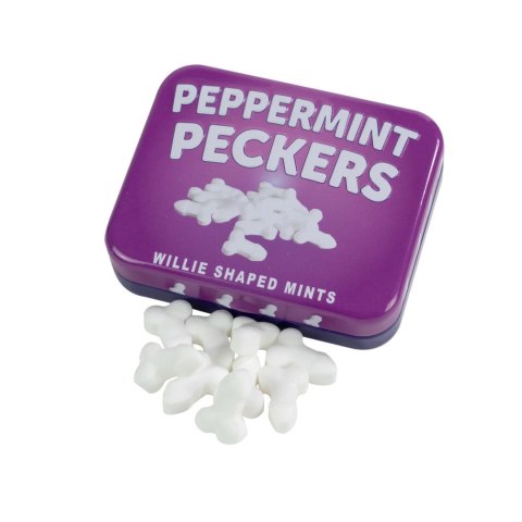 Candyprints Peppermint Peckers Mini miętowki w metalowym opakowaniu 45g