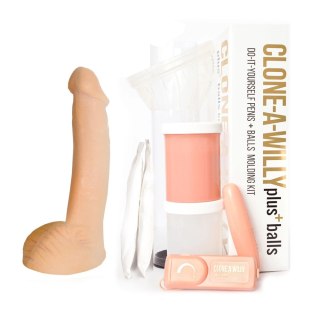 Clone-A-Willy Kit Nude - zestaw do modelowania z anatomiczną podstawą