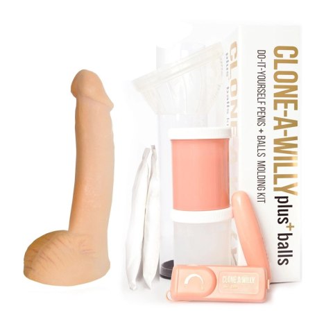 Clone-A-Willy Kit Nude - zestaw do modelowania z anatomiczną podstawą