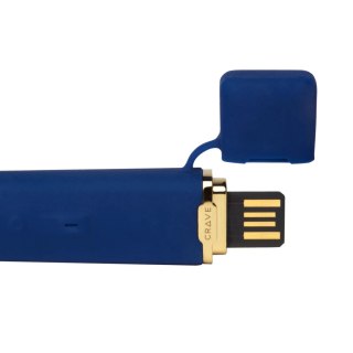 Crave Flex Blue - silikonowy model intymny z 16 trybami pracy USB