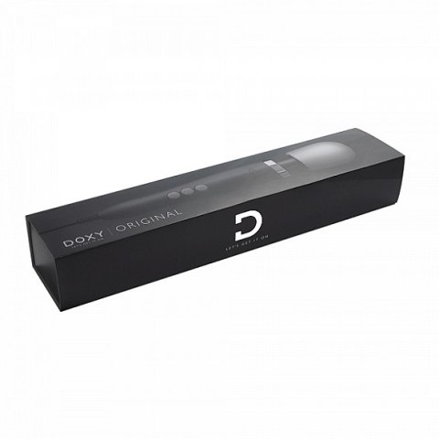 Doxy Original Wand Massager Black - sieciowy masażer, czarny