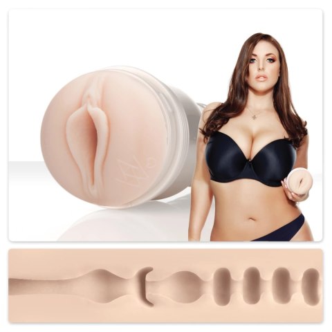 Fleshlight Angela White INDULGE - maszyna intymna SuperSkin model Signature