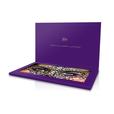 Rianne S Soiree Mask II Brigitte maska wenecka materiałowa czarna