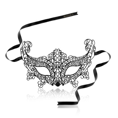Rianne S Soiree Mask II Brigitte maska wenecka materiałowa czarna
