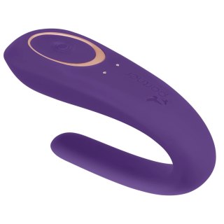 Satisfyer Double Classic model dla par, wodoodporny, 10 trybow, silikon