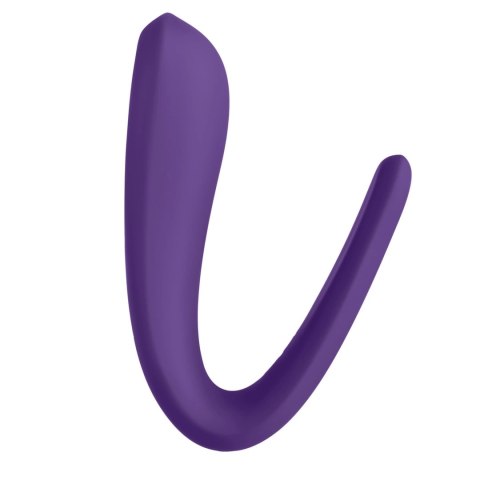 Satisfyer Double Classic model dla par, wodoodporny, 10 trybow, silikon