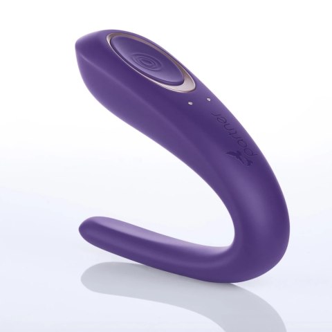 Satisfyer Double Classic model dla par, wodoodporny, 10 trybow, silikon