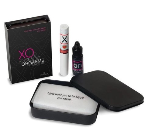 Sensuva XO Kisses & Orgasms Zestaw: Balsam do Ust + Olejek 5ml