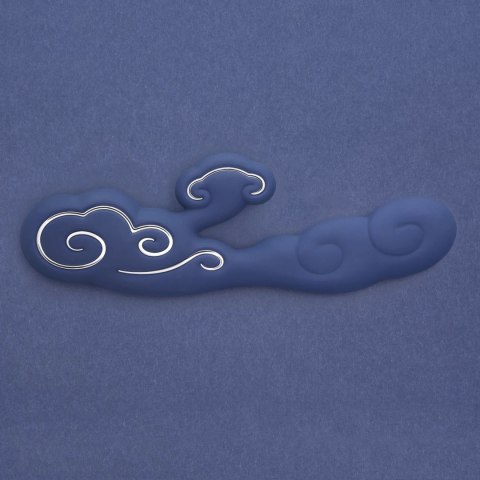 Sky by Ave Alto L Rabbit Vibrator Blue - zaawansowany model, 7 trybow, niebieski