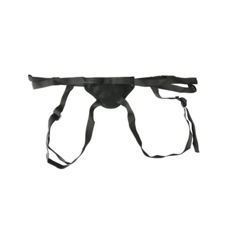 Sportsheets Phoenix Uprząż z Regulacją i Czerwonym Wykończeniem