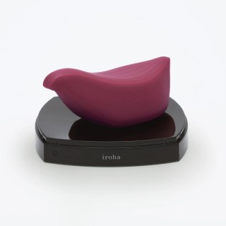 Tenga Iroha Tori Dark Red - masażer silikonowy, 7 trybow, USB