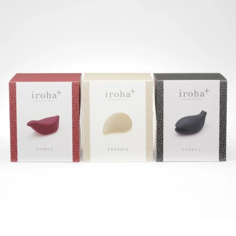 Tenga Iroha Tori Dark Red - masażer silikonowy, 7 trybow, USB