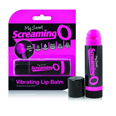 The Screaming O Lip Balm - Mini urządzenie wibracyjne, dyskretna forma