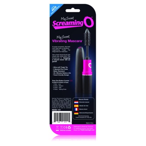 The Screaming O Mascara Wand mini masażer silikonowy wielofunkcyjny