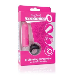The Screaming O Panty Vibe Pink - Zdalny system wibracyjny z pilotem