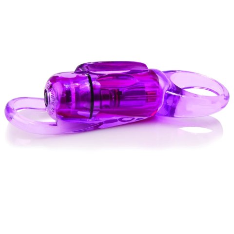 The Screaming O RodeO Spinner fioletowy pierścień wibrujący regulowany