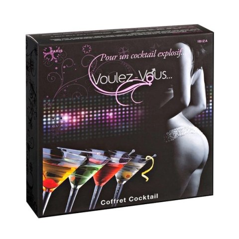 Voulez-Vous Gift Box Cocktails - Zestaw kosmetykow i akcesoriow do masażu