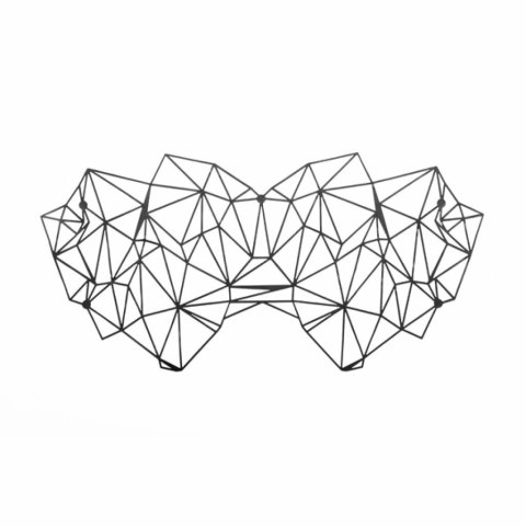 Bijoux Indiscrets Kristine Eyemask elegancka maska na oczy czarna