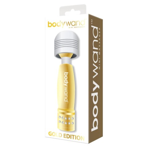 Bodywand Mini Wand Massager Gold - kompaktowy masażer z elastyczną głowką