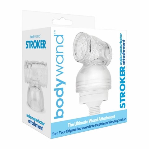Bodywand Stroker Attachment Clear - Przezroczysta nakładka kompatybilna z masażerem