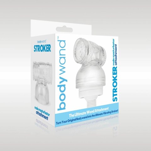 Bodywand Stroker Attachment Clear - Przezroczysta nakładka kompatybilna z masażerem
