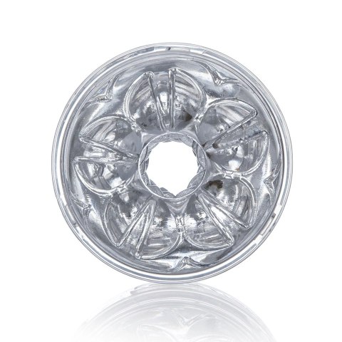 Fleshlight Quickshot Vantage - kompaktowa maszyna intymna, transparentna