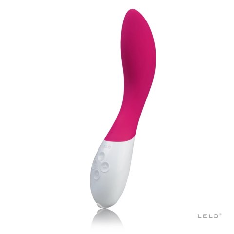LELO Mona 2 Cerise - wodoodporny model silikonowy, 6 trybow, 20 cm
