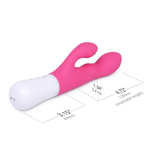 Lovense Nora Vibrator - Model z Bluetooth, podwojna stymulacja, rożowy