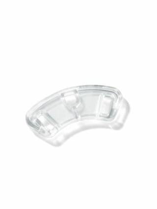 Mystim Pubic Enemy No 1 system kontroli z elektrostymulacją, transparentny