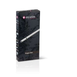 Mystim Thin Finn - sonda intymna do elektrostymulacji, 25 cm, aluminium