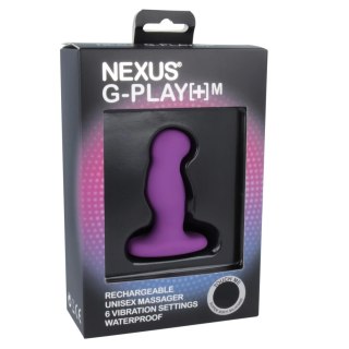 Nexus G-Play+ Medium Purple - masażer ergonomiczny z 6 trybami wibracji