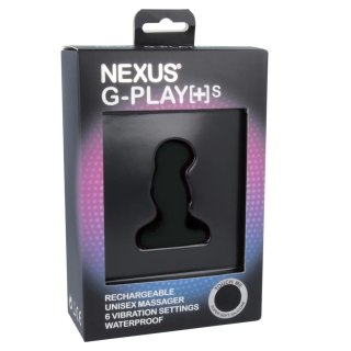 Nexus G-Play+ Small Black - kompaktowa wibrująca sonda silikonowa