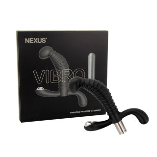 Nexus Vibro Black - Masażer punktowy z wibracjami, 11.5 cm