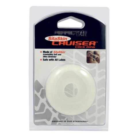 Perfect Fit Cruiser Ring Clear pierścień silikonowy 6,4 cm transparentny