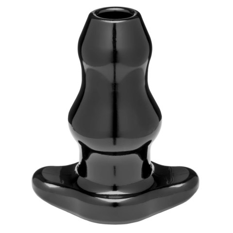 Perfect Fit Double Tunnel Plug XL Black - Anatomiczna Zatyczka Tunelowa XL Czarna