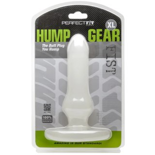Perfect Fit Hump Gear XL Clear - anatomiczny plug, Silaskin, przezroczysty