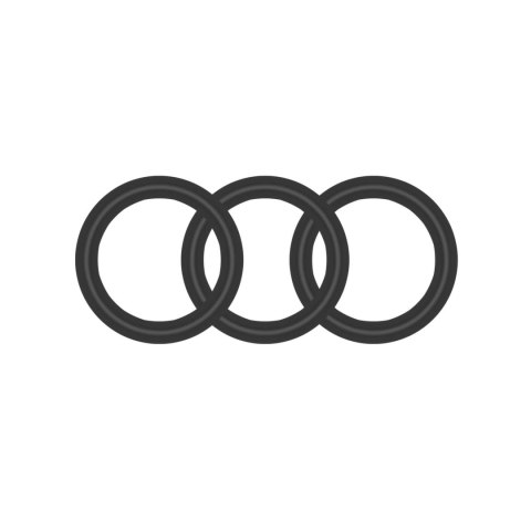 Perfect Fit Silicone 3 Ring Kit Medium Black - Zestaw silikonowych pierścieni M
