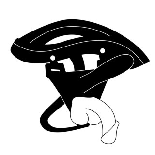 Perfect Fit Zoro Strap-On jednoczęściowy system mocowania 13,9 cm